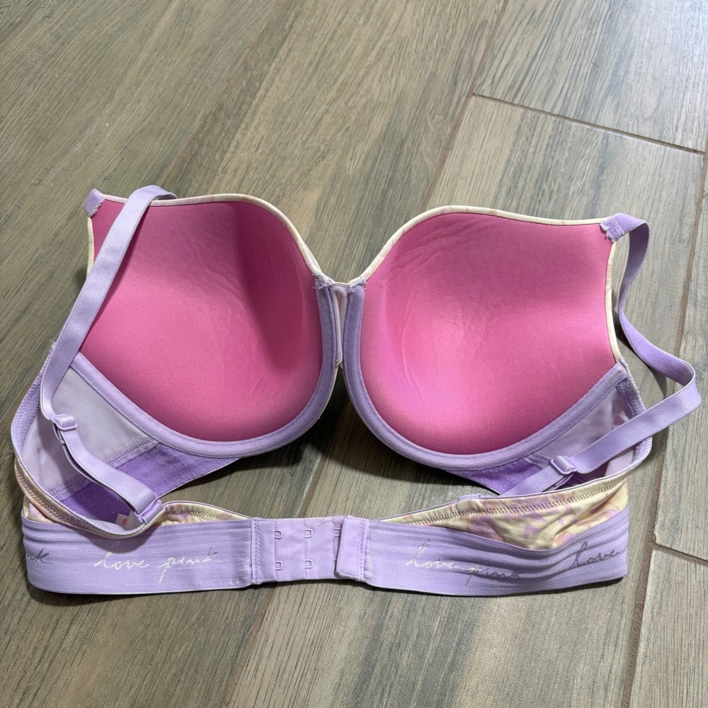 Victoria's Secret PINK Wear Everywhere Push Up Bra Size 40C - Picture 2 of 3